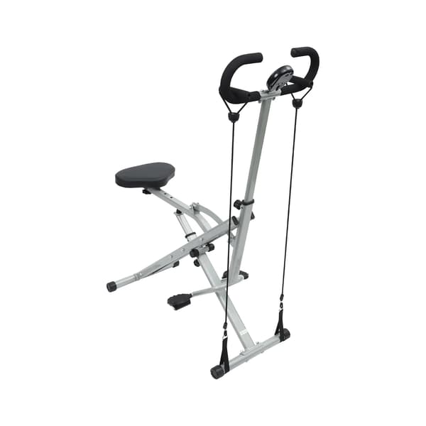 Squat Assist Trainer, Foldbart Design, Justerbare Funktioner,sort