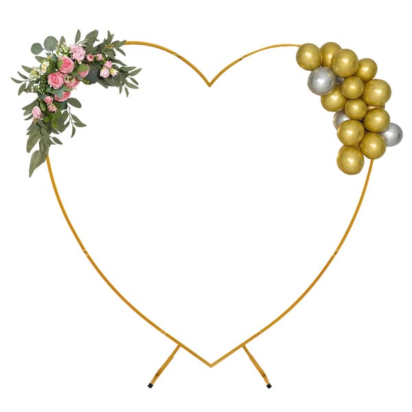 Bryllupsbue, Hjerteformet, Fritstående Design,XL