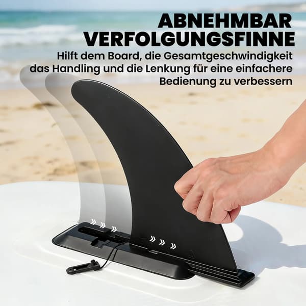 Stand Up Paddleboard Sæt, Oppustelig Design, Komplet Tilbehørspakke,papplade