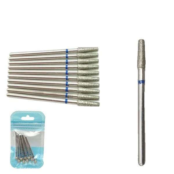 Diamant Negle Boremaskine Bits, 10-Piece Sæt, Rustfrit Stål Materiale,173-031M