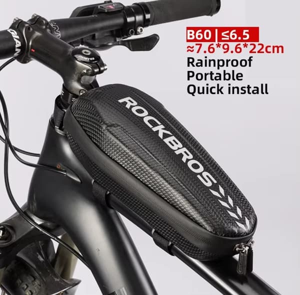 Cykeltaske, Vandafvisende, Holdbart Design,B60