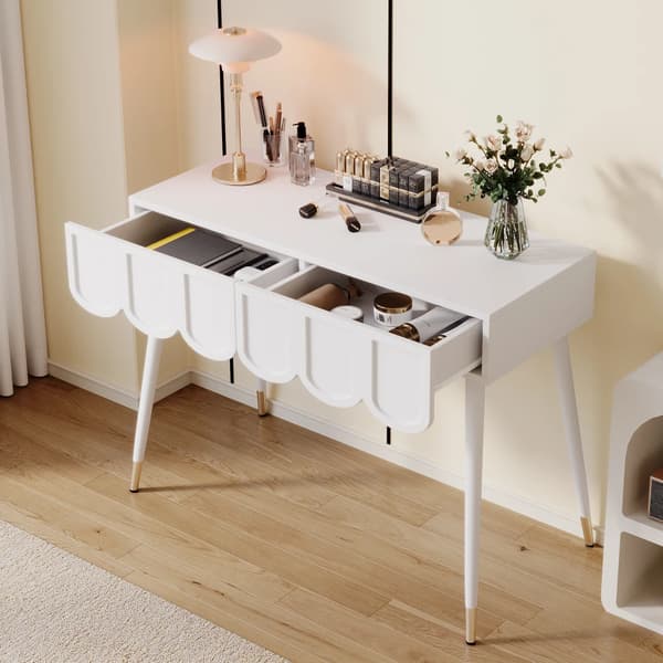 Sminkbord, Modern Design, Gott om Förvaring,vit