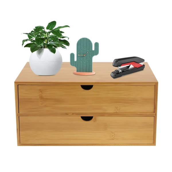 Förvaringslåda, Bambudesign, Miljövänlig,Kaki