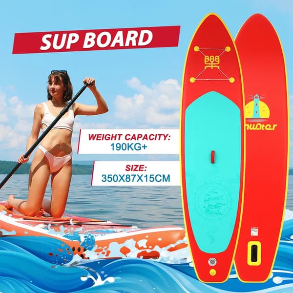 Stand Up Paddle Board, Högdensitet PVC, Lättviktsdesign,SUPFW28B