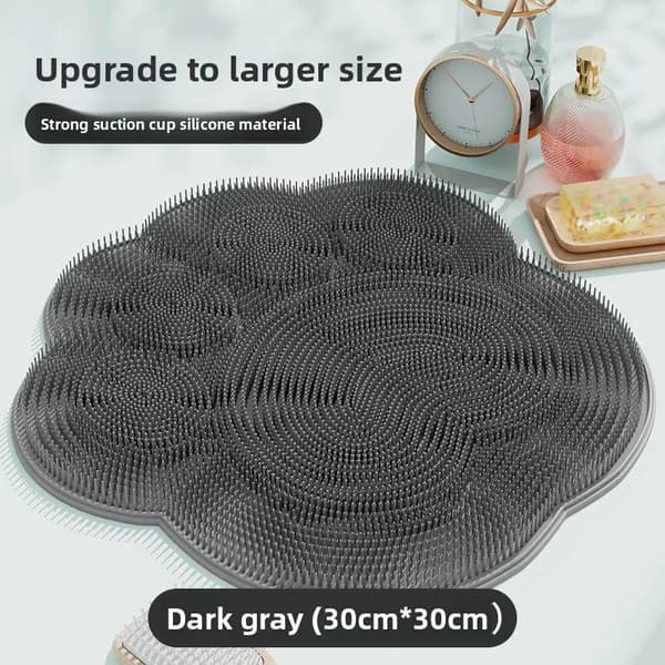 Fodskrubber, Antiskrid Design, Dyb Rensningsværktøj,Grå