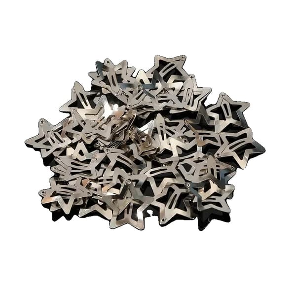 Hårnålar, Filigran Stjärndesign, Hållbart Legeringsmaterial,50pcs