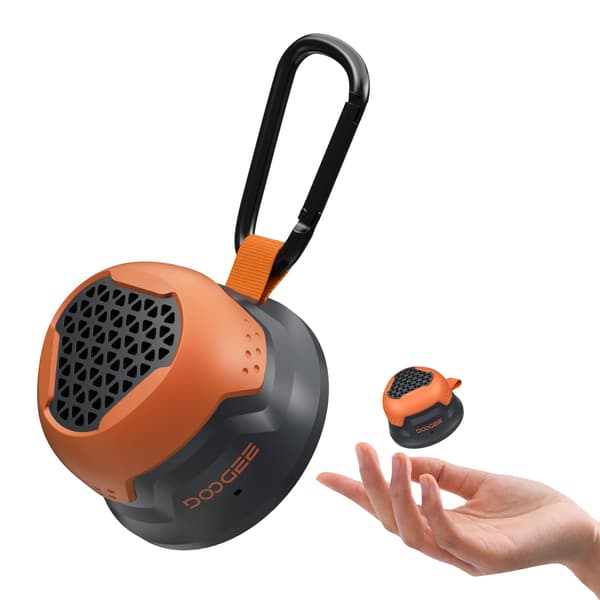 Bluetooth Højttaler, Vandtæt, Bærbart Design,Appelsin