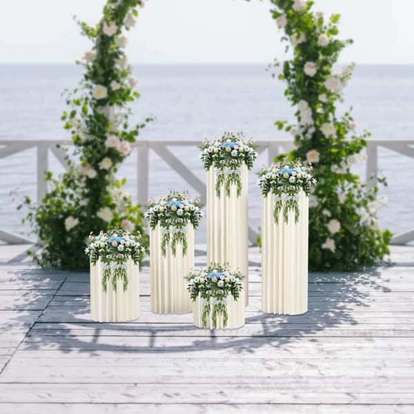 Blomsterstande, Robust Design, Elegant Midtpunkt,HVID