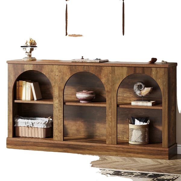 Konsolbord, Rummelig Design, Rustik Elegance,Rustik Brun