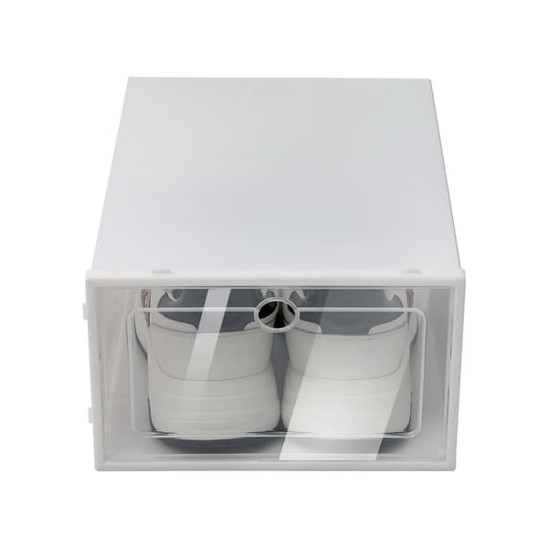 Skoopbevaringskasser, Stapelbare, Gennemsigtig Design,24Pcs