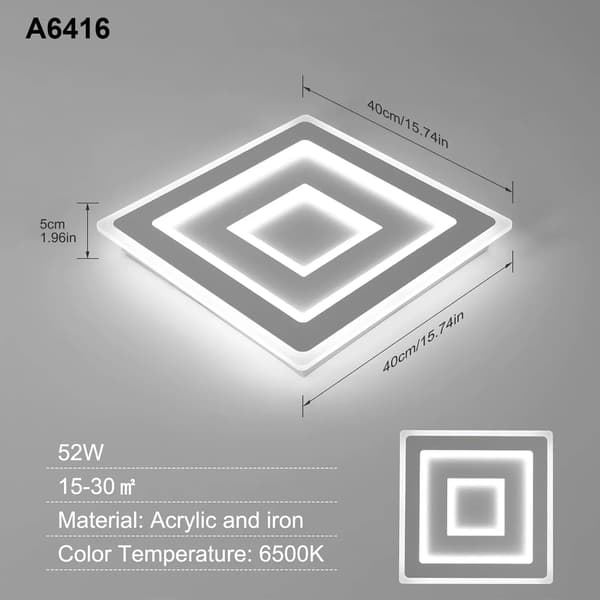Loftlampe, Moderne Design, Energi Effektiv LED,A6416-40cm