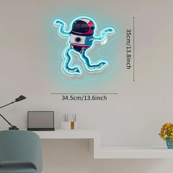 Neonskilt, Dæmpbar LED, USB-drevet,34.5x35cm