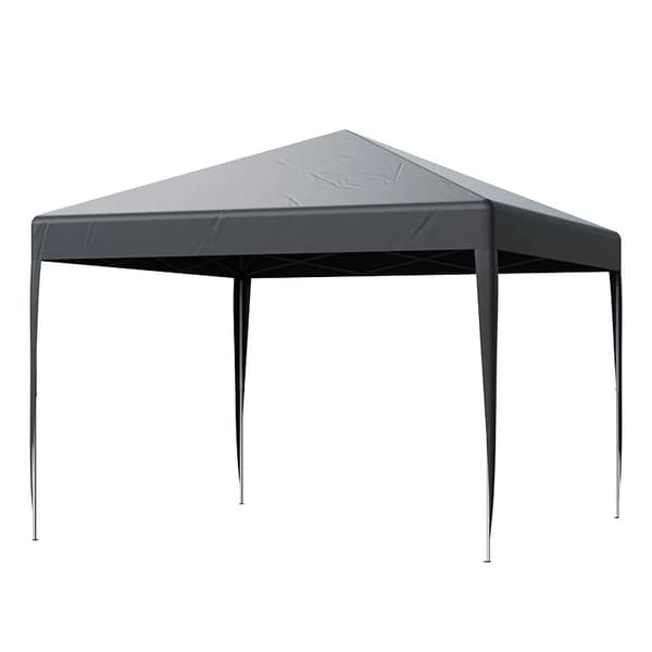 Paviljong, Snabb Montering, Rymligt Boende,Grå 2X2M