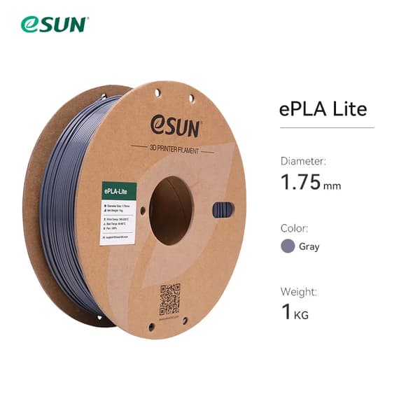 3D-printfilament, 1,75 mm diameter, miljøvenligt PLA-materiale,