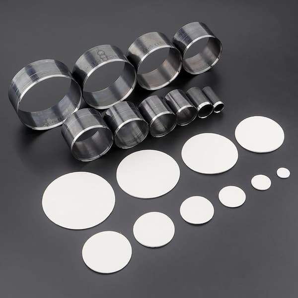 Läderhålsstansset, Hållbart Högkolfjäderstål, Mångsidiga Tillämpningar,10Pcs - 1Set