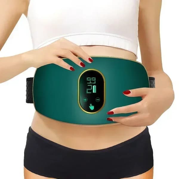 Kropsslankende massager, 3 tilstande, USB genopladelig,GrønB