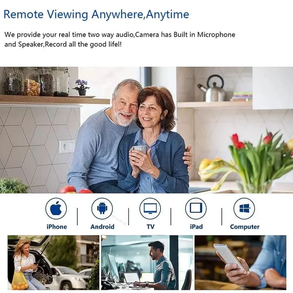Videooptager, 8CH, 4K opløsning,8CH, Ingen, EU Stik
