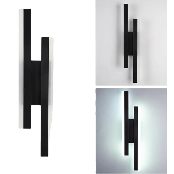 Væglampe, Moderne Design, Energi Effektiv,sort