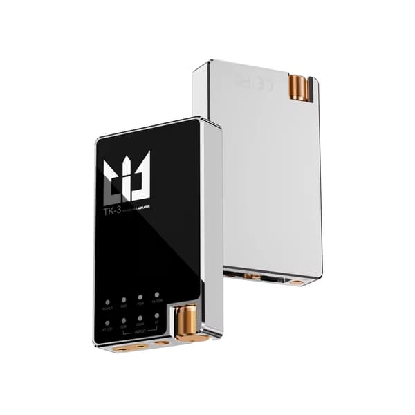 Audio DAC & Hovedtelefonforstærker, Dual ES9039Q2M Chip, Bluetooth-forbindelse,Sort