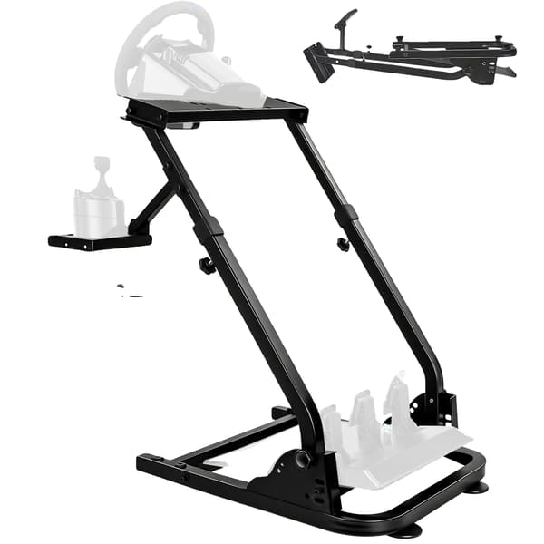 Racing Simulator Ställ, Justerbar Höjd, Stabil Konstruktion,1PC(PL)