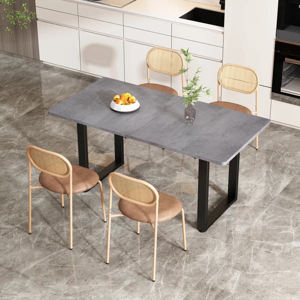 Matbord, Modern stil, Mångsidig användning, Svart och Grå