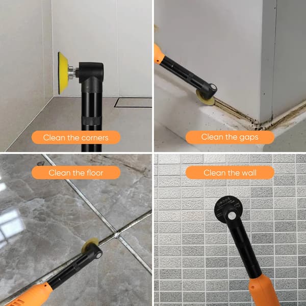 Elektrisk Kvarn, 7-Hastighetskontroll, Uppladdningsbart Litiumbatteri,16.8v 2 Batteri