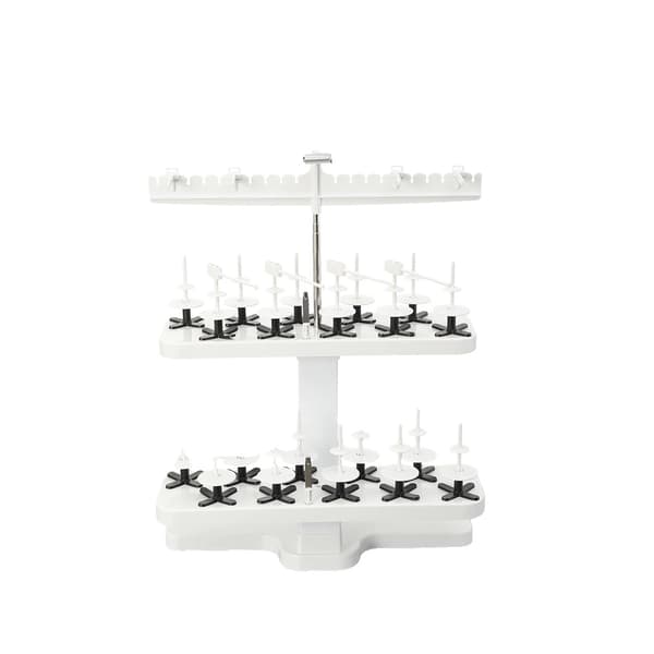 Broderitråd Spoleholder, Justerbart Design, 20-Spole Kapacitet,20 Spole