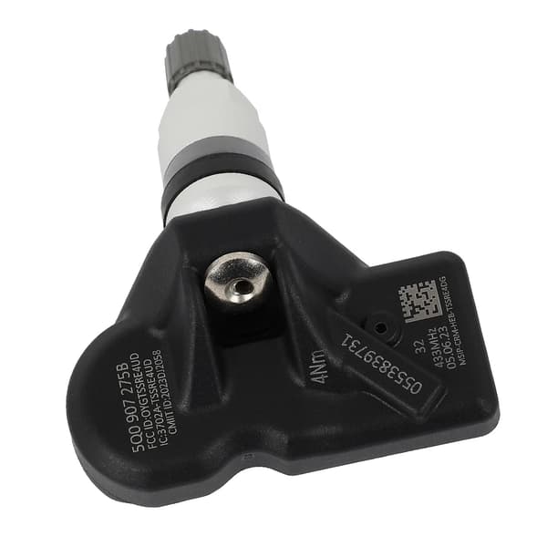 TPMS Sensor Kit, 4 stk, Slidstærk Kontrolenhed,sort