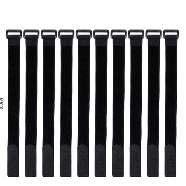 Kabelbindere, Genanvendelige, Justerbar Længde,40pcs-a, 2x60cm-a
