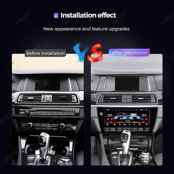 Airconditioningskærm, Touchscreen-interface, HD-skærm,GST-5S-OM