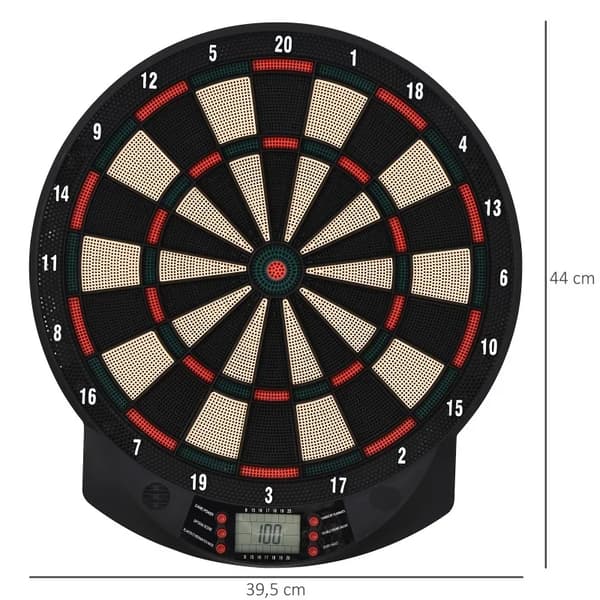 Elektronisk Dartskive, Automatisk Scoring, Flere Spil,hær grøn