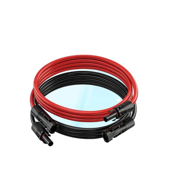 Solforlængerkabel, Forinstallerede stik, Holdbar isolering,5m