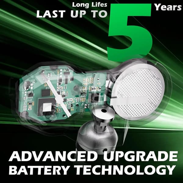 Dæktryksensorer, Realtidsovervågning, Holdbart Design,4PCS