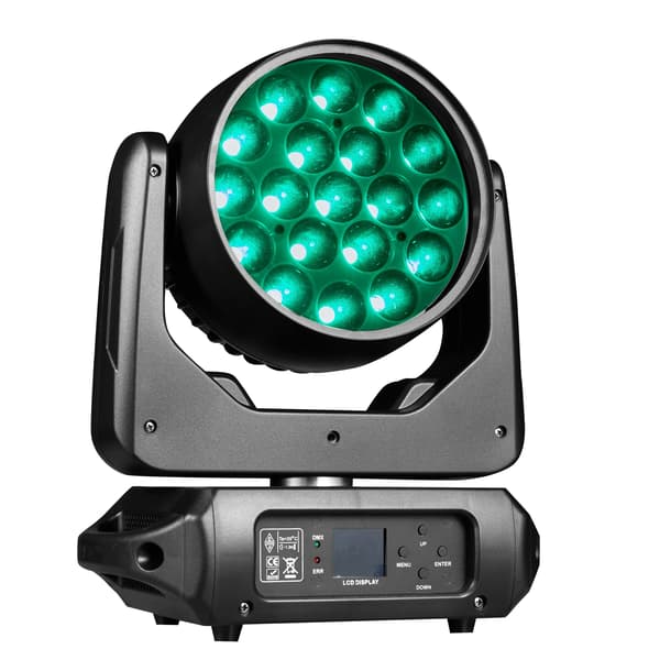 LED Moving Head Zoom Lys, 265 Watt, DMX Kontrol,1PCS
