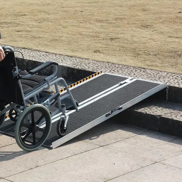 Rampe, 121,92 cm længde, 363 kg kapacitet,hær grøn
