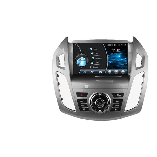 Bil Multimediaafspiller, Touchskærmsinterface, Navigationssystem, kompatibel med Ford Transit Connect,W7 AI AHDC2