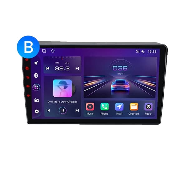 Bilradio, Touchscreen Multimedia Afspiller, Navigationssystem
