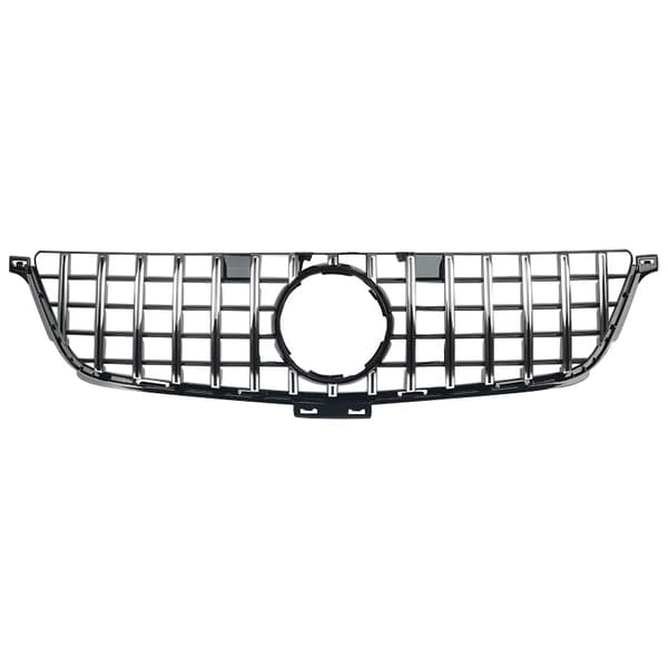 Frontgitter, Moderne Design, Holdbar Konstruktion,Krom Sølv Sort