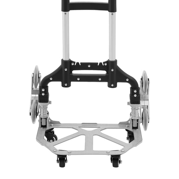 Trappeklatrer, Heavy Duty, Sammenklappeligt Design,sort