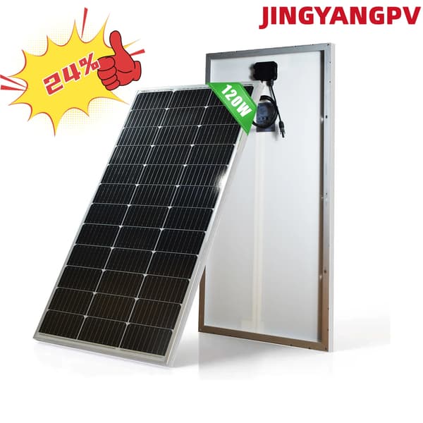 Solpanel, Høj Effektivitet, Stiv Struktur,1PCS  120W