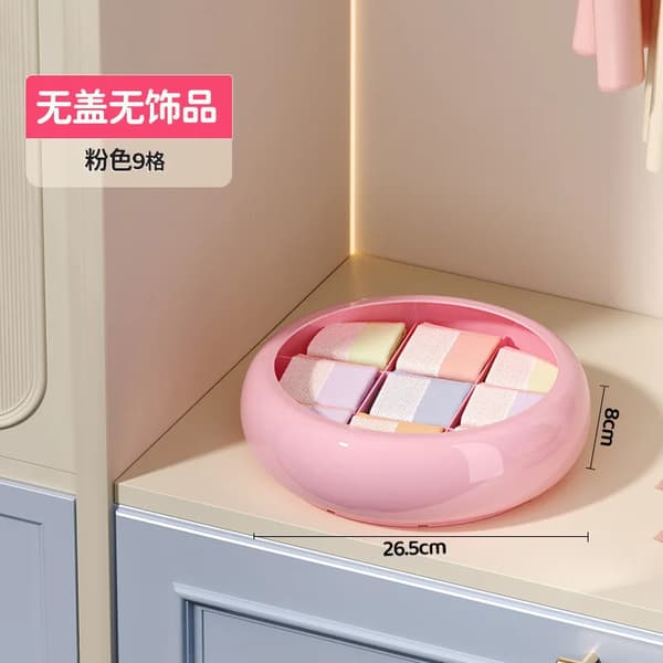 Organizer Box, Multi-Compartment Design, Holdbar Plastkonstruktion,C722-A7