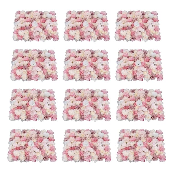 Kunstige Blomster, 12 Pakker, Livagtig Design,MULTI