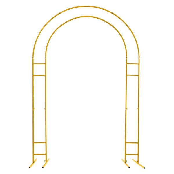 Bue Baggrundsstativ, Fritstående Metal, Nem Montering,Guld, L