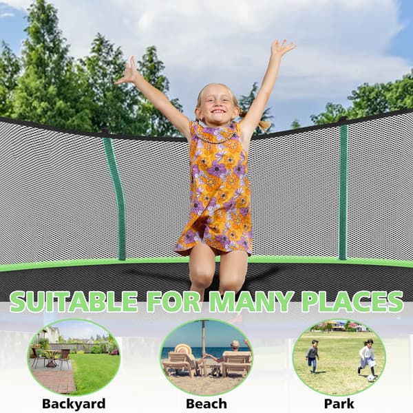 Trampolin, Sikkerhedsnet, Høj Vægtkapacitet,A