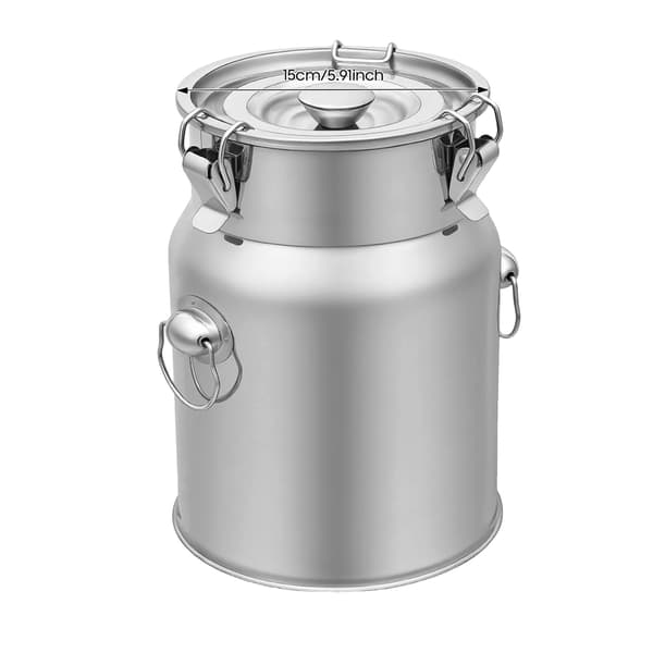 Förseglad Behållare, Rostfritt Stål, Mångsidig Design,Silver