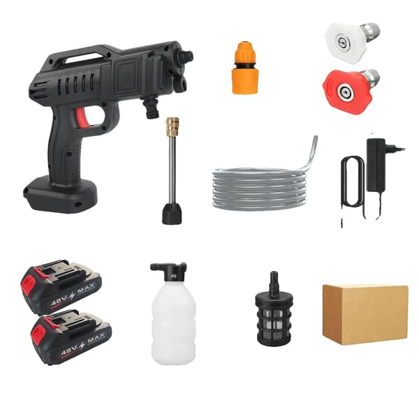 Trådløs Højtryksvasker Pistol, Selvpumpende, Bærbart Design,B2
