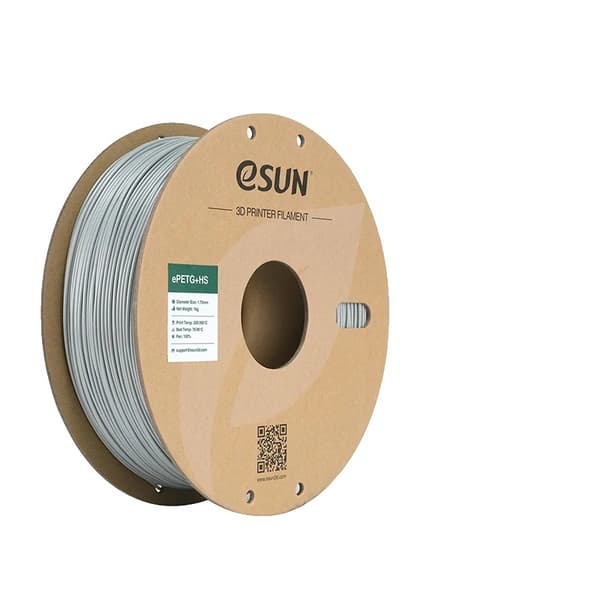 3D-printer filament, højhastighedsydelse, forbedret køling,Sølv