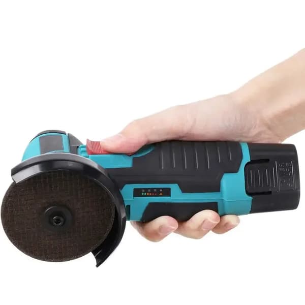 Vinkelsliber, Trådløs Design, Kraftfuld Ydeevne,2 batterier