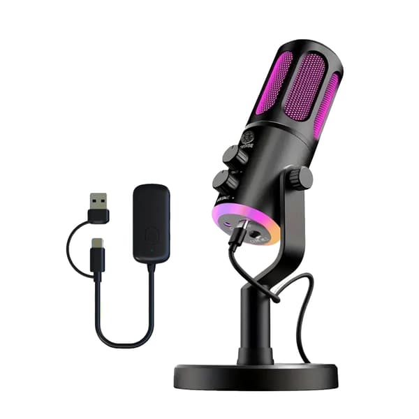 Kondensatormikrofon, Aktiv Støjdæmpning, USB-forbindelse,Brugt