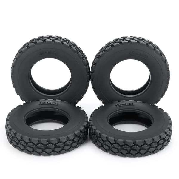 Gummidæk til RC-køretøjer, Holdbart materiale, Nem installation,22mm 4Stk